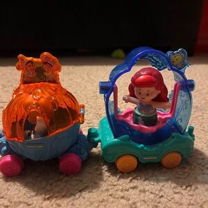 Disney Princess Fisher-Price Little People Parade Ariel, Cinderella